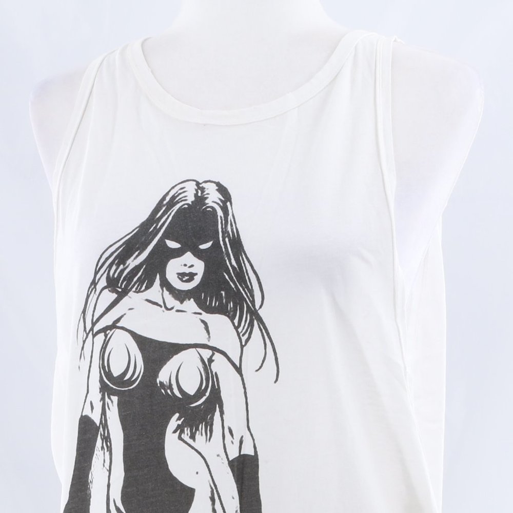 PIERRE BALMAIN Comic Superhero Women’s Tank Top